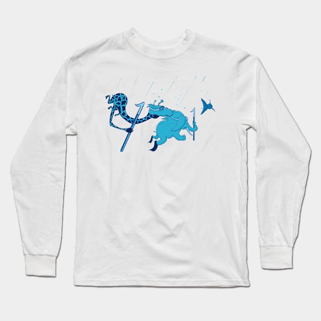 Snorkeling Buddies Long Sleeve T-Shirt by BeanePod